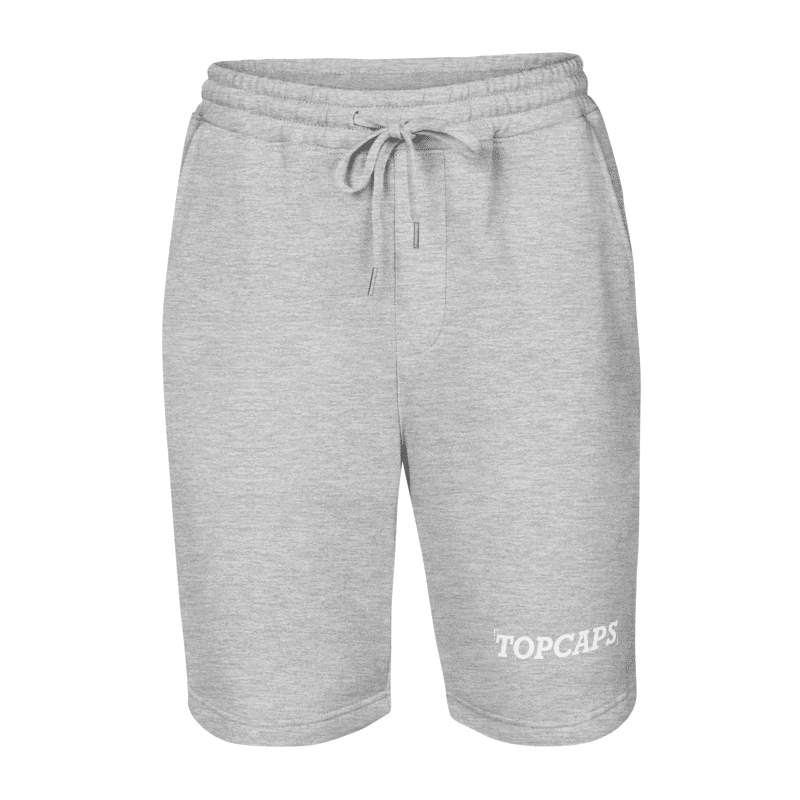 Topcaps™ | Fleece Shorts Grijs